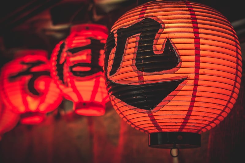 Hanging Paper Lanterns